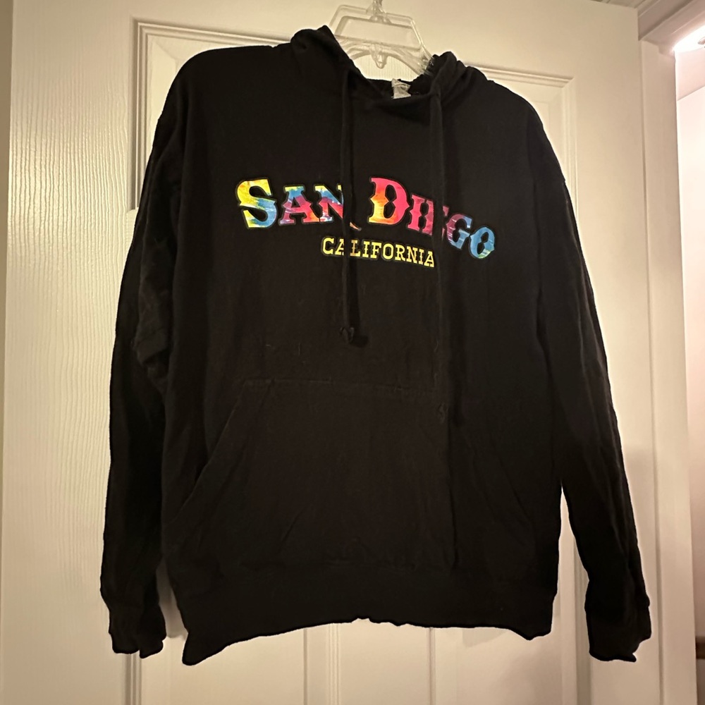 Black San Diego California women’s medium Hoodie